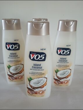 Alberto Vo5 Island Coconut Moisturizing Conditioner Set Of 4